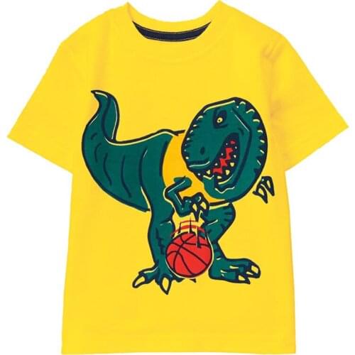 1-7Y Baby Boys Clothes Brand Tee Children Clothing 100% Cotton Infant Bebe Boys T shirts Short Sleeve Summer Kids Casual T-shirt