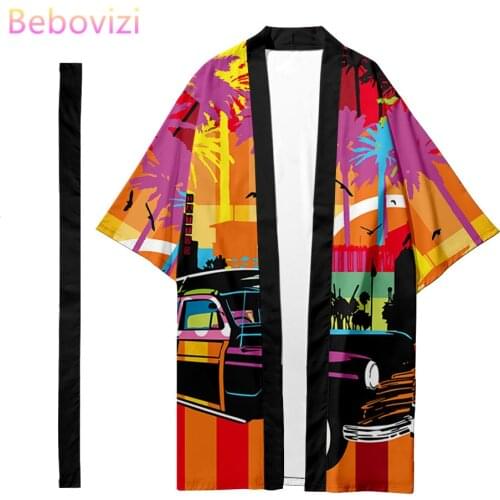 Plus Size XXS-6XL Pop Element Long Style Loose Japanese Cardigan Women and Men Harajuku Haori Kimono Cosplay Top Yukata Robe