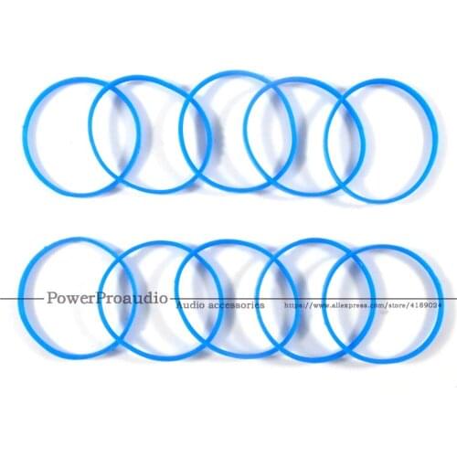 10 PCS/LOT Rubber Blue Ring Fit for Shure,Beta57/Beta57A 58A Microphone Grilles