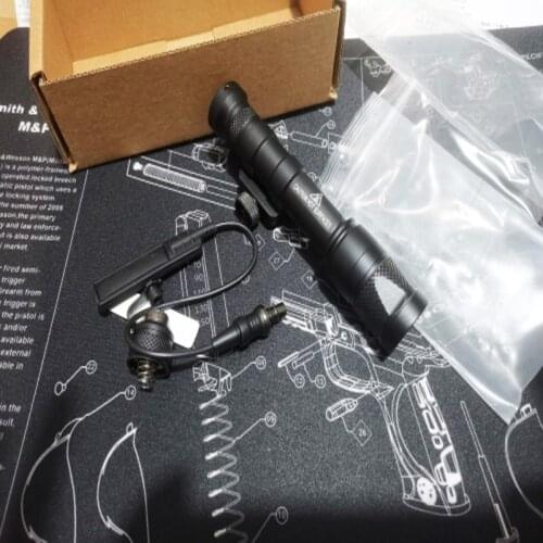 Tactical M600V IR Scout Light White LED M600V-IR With Pressure Switch NV Flashlight 20mm Picatinny Weapon Light For Hunting