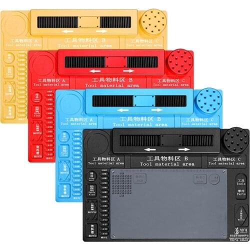 WL Aluminum Alloy Pad Comprehensive Universal Maintenance Platform With Universal Sliding Mcroscope Base WithScrewdriver Holder