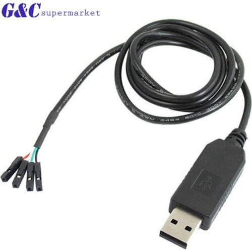 1pcs/lot PL2303 PL2303HX USB to UART TTL Cable module 4p 4 pin RS232 Converter in stock