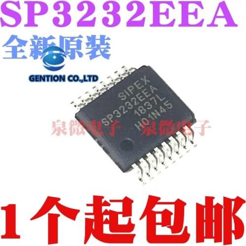 10PCS SP3232EEA SP3232 transceiver SSOP16 in stock 100% new and original