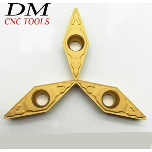 10pcs VCMT160408-GP GP1225 high quality carbide CNC insert VCMT160408 Turning tools blade Turning accessories