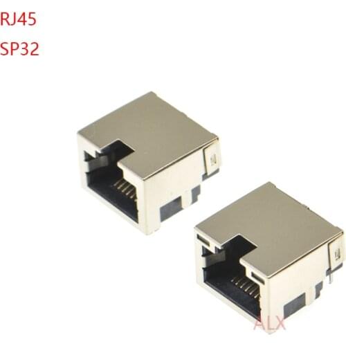 5PCS SP32 RJ45 Network Ethernet FEMALE SOCKET 8P8C female jack connector