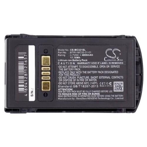Cameron Sino 4800mAh battery for MOTOROLA MC3200 MC32N0 BTRY-MC32-01-01 BarCode, Scanner Battery