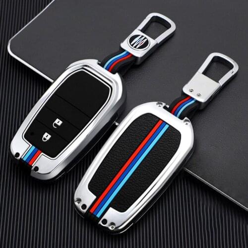 Car Key Case Cover For Toyota Fortuner Hilux Revo Surf Aygo Corolla CHR Rav4 86 Prius Highlander 2015 2016 2017 2018 Accessories