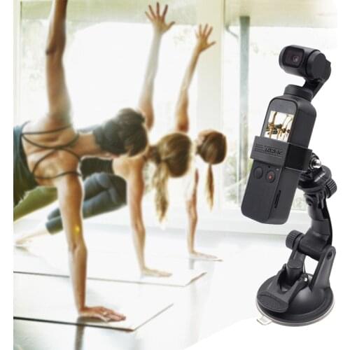 DJI OSMO Pocket Handheld Gimbal Camera Versatile Suction Cup Mount Car/Outdoor & Indoor Camera Suction Cup Holder Mount
