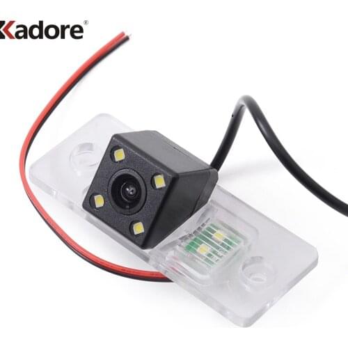 For Porsche Cayenne For Touareg Golf 5 Passat B5 Tiguan Polo Santana For Skoda Fabia LED Camera Car Parking Assistant Kits