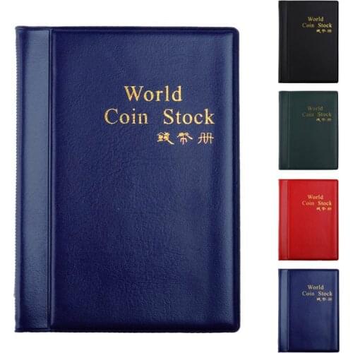 120 Coin Pockets Collection Collecting Storage Holder Money Penny Album Book B99