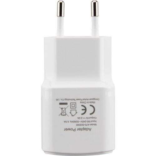 Efficiency Level VI AC to DC 5V 2A EU Plug USB Power Adapter AC Adapter Travel Switch Power Supply with CE CB Certifications