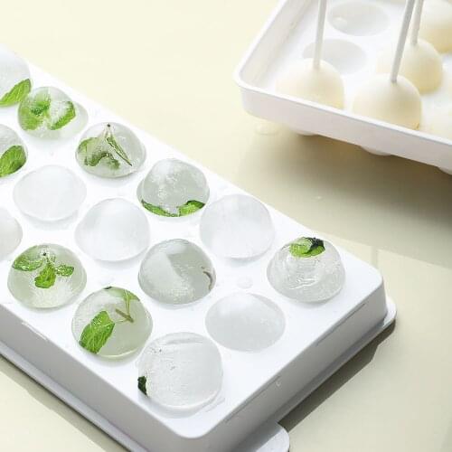 Round Ice Ball Maker Summer Round Ball Ice Cube Makers Large Ice Cube Mold Ball Shaped Mould for Wine Drinks