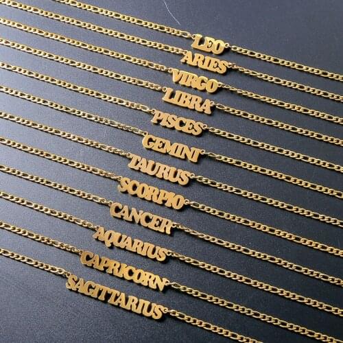 Mopai Women's Pendants Zodiac Signs