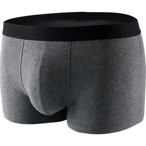 Male panties cotton boxers panties comfortable breathable mens panties underwear trunk brand shorts man boxer mens underpants