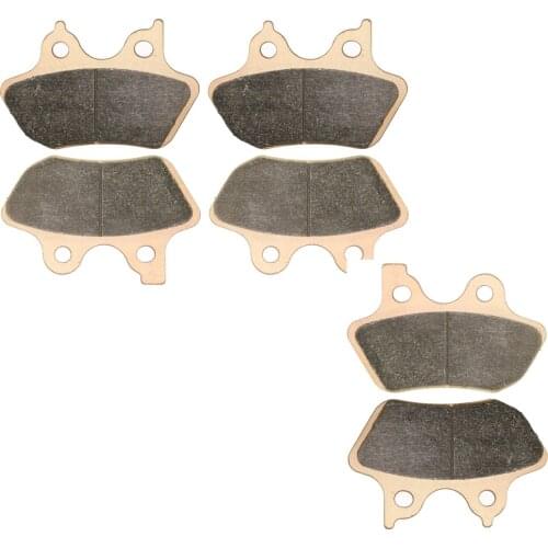 Disc Brake Pads Set fit HARLEY Street FLHTC 1450 Electra Glide Classic 2000 2001 2002 2003 2004 Front Rear