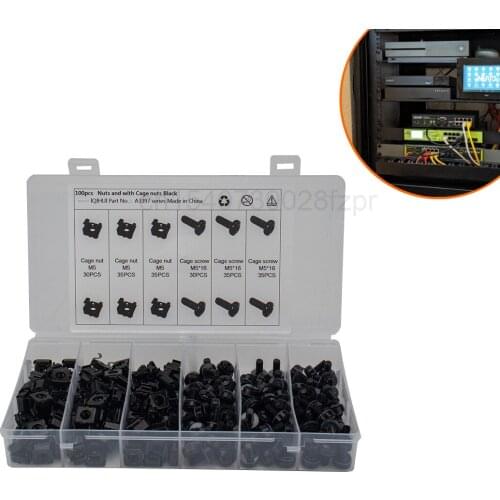 100 Set Painting Cabinet Nut Cage Snap Square Snap Nut Floating Cabinet Screw Cap