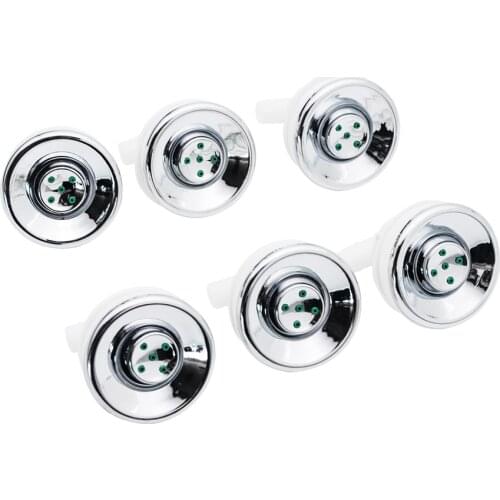 6pcs/lot Spray Nozzle Hydraulic Acupuncture Massage Water Saving Shower Head Jets Shower Cabin Room Accessories Bathroom