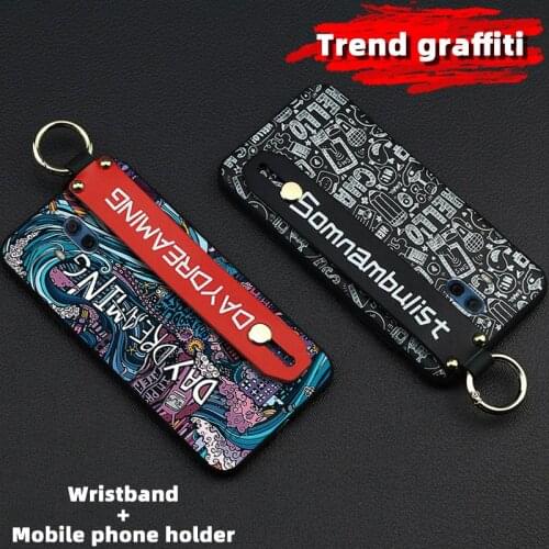 Silicone New Arrival Wrist Strap Phone Case For Huawei MATE10 Pro Phone Holder Dirt-resistant Back Cover Fashionable Anti-knock