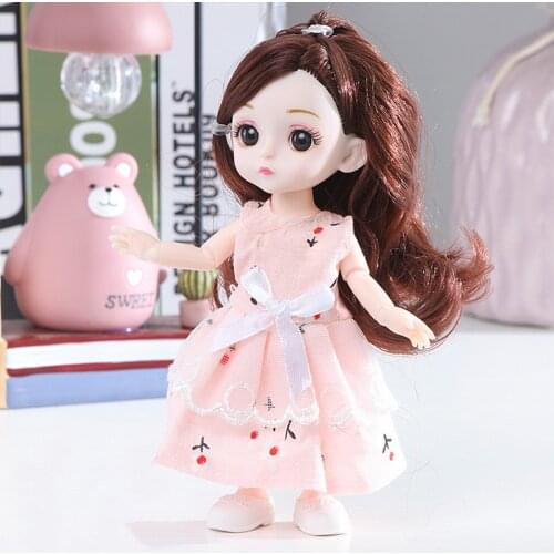 New Fashion princess doll Toys For Children And Girls Beautiful Mini Dress Up Princess Dolls children gift 2021 Ornaments