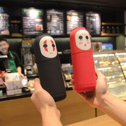 Creative Insulation Cup Student New Silicone Anti-scalding Hand Cup Variety Multicolor 300ml Insulated Bottle Thermos