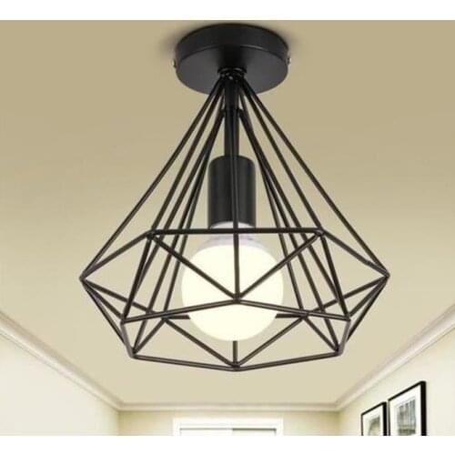 Retro Style Pendant Light Restaurant Kitchen Home Lamp Pendant Light Vintage Hanging Light Lampshade Decorative Lamps HWC