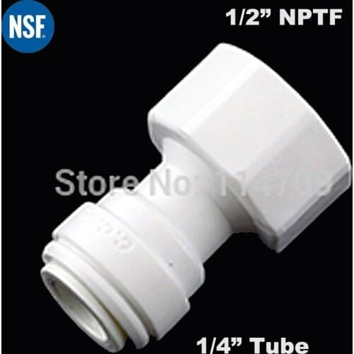 RO and water filter Fitting CCK Straight Fittings Push-in to Female Threads