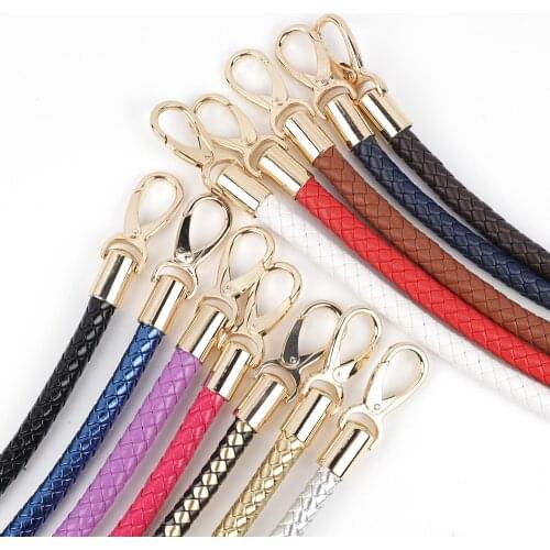 60cm Bag Handle DIY Replacement Bag Straps Detachable Shoulder Bags Handbag Handles Bag Accessories Parts 1Pair