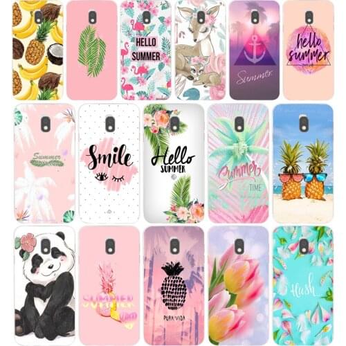 01AA Cool in summer gift Soft Silicone Tpu Cover phone Case for Samsung Galaxy J2 J4 Prime J6 Plus J7 2016 2017 case