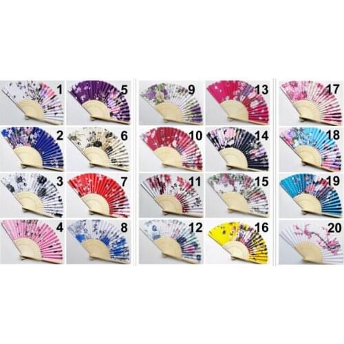120 Personalized Silk Wedding Fan,Japanese Folding Hand Fan,Chinese Dance Fans,Wedding Shower Gift,+printing SN236