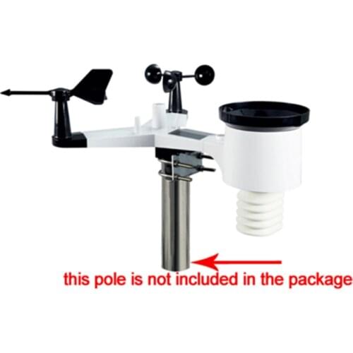 Pro Wireless Weather Station w/ PC interface, Touch Panel w/ Solar sensor