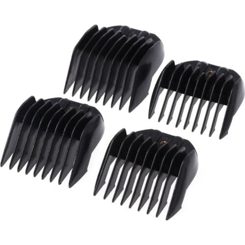 2021 New 4Pcs Universal Hair Clipper Limit Combs Guide Guard Attachment Size 3.6.9.12mm