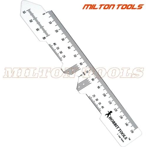 50 Pieces/lot Pupil Distance Meter Optical PD Ruler Measuring Instrument White