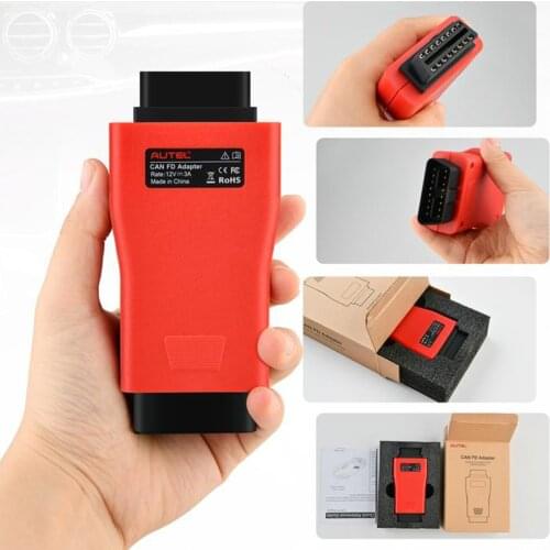 Autel CAN FD Adapter Support CAN FD Protocol Compatible with Autel VCI, Maxisys Series 2020 G-M, Maxisys Elite J2534, 906 & 908