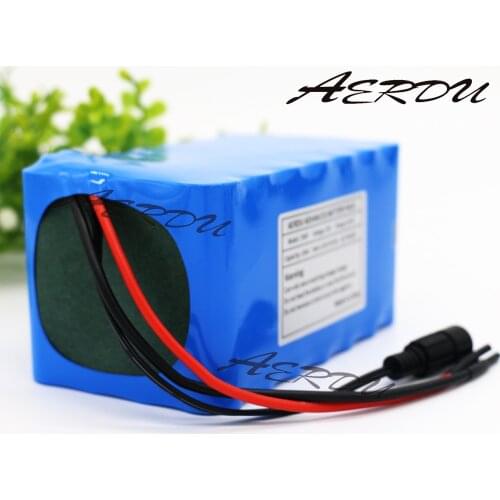 AERDU 7S4P 10Ah 18650 24V 25.9V 29.4V lithium battery pack electric bicycle unicycle ebike Li-ion batteries built-in 20A BMS