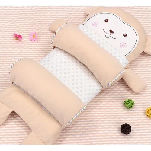 Baby pillow anti-biased head shaping 0-1-3 year old newborn baby correction buckwheat mat pillow summer breathable