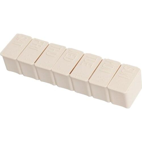 1PCS Travel Pill Box Holder Weekly Medicine Storage Organizer Container Drug Tablet Dispenser Independent Lattice Pill Case