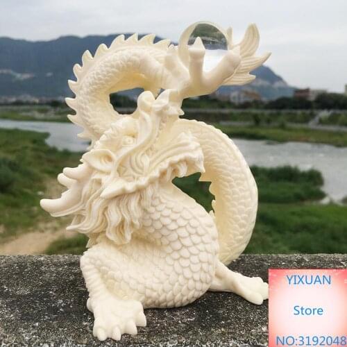 Adorno de oficina de decoración del hogar de perlas de dragón juego