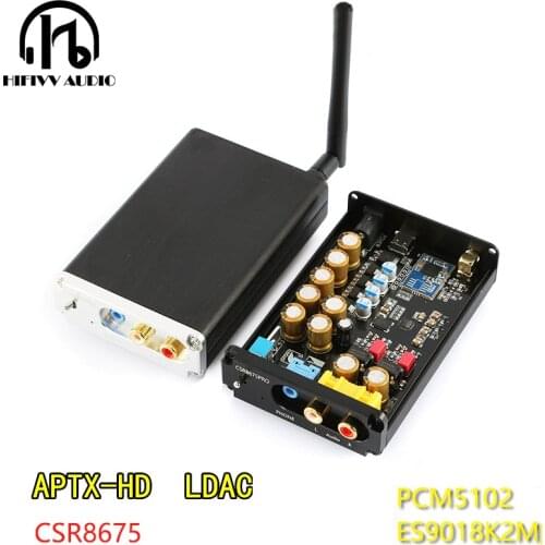 Hi END Decoder CSR8675 Bluetooth 5.0 ES9018K2M lossless decoding board APTX HD wireless audio receiver LDAC