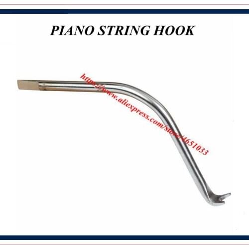 Piano tuning and maintenance tool - piano string changing string arrangement string hanging hook string lifting hook