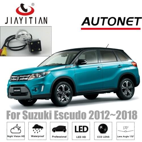 JIAYITIAN For Suzuki Escudo 2012 2013 2014 2015 2016 2017 2018 2019 CCD Night Vision Reverse Camera License Plate camera backup