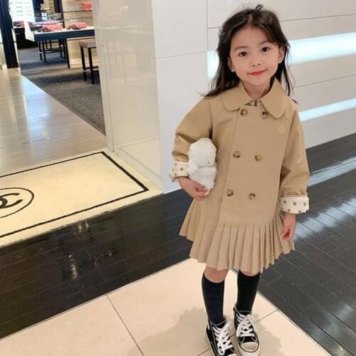 Тренчи для девочек Koodykids China At AliExpress