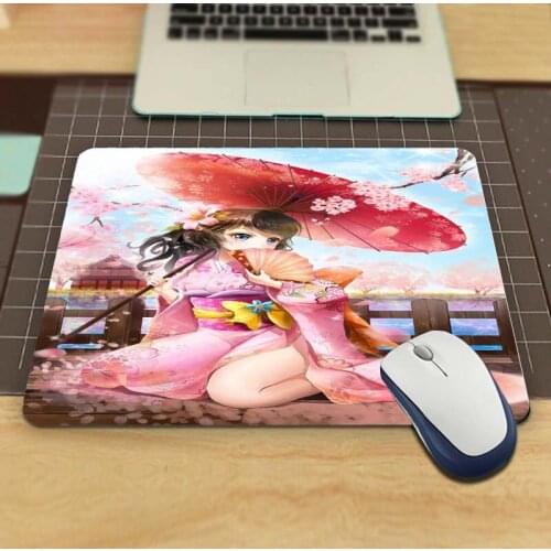Mouse pad Gaming desk pad Small table pad Cute and sexy mouse pad Computer keyboard laptop mouse Mouse pad Anime picture customi