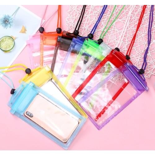 Summer Waterproof Pouch Swimming Gadget Beach Dry Bag Phone Case Cover Camping Skiing Holder For Cell Phone 3.5-5.5Inch