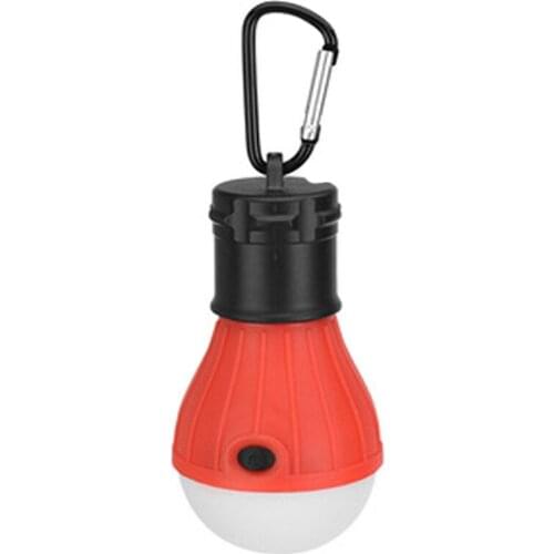 Mini Portable Tent Light LED Bulb Emergency Lamp Waterproof Hanging Hook Camping Flashlight C1