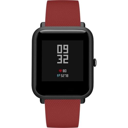 Soft Silicon Accessory Watch Band Wirstband For Huami Amazfit Bip Youth Watch Sports Colorful Wristband SmartWatchs Accessories