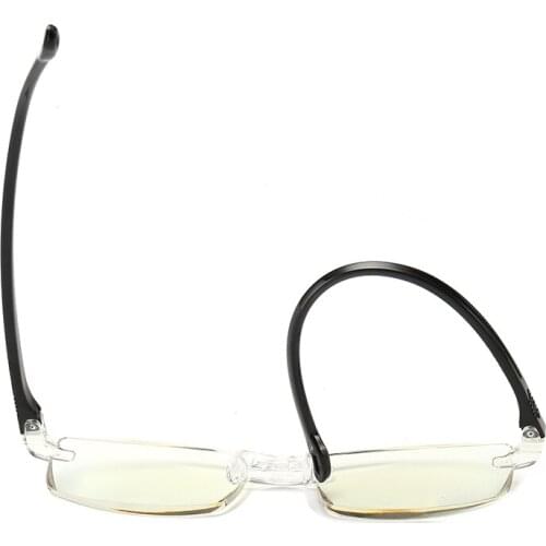 Rimless Reading Glasses Women Men Transparent Blue Light Blocking Frameless Computer Glasses Presbyopia Reader 1.0 1.5 2.0 2.5