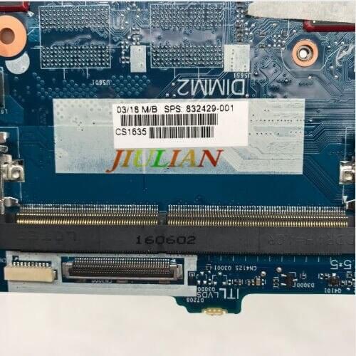 Placa 832429-001 For HP EliteBook 850 840 G3 laptop 832429-601 6050A2728501-MB-A01 SR2F1 i7-6600U tested & working perfect