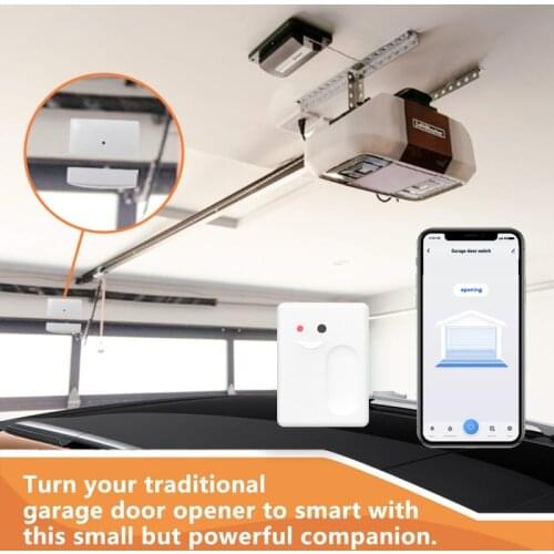 WiFi Garage Door Controller Switch For Car Smart Home Garage Door Opener APP Remote Control Timing Voice Control Alexa Google