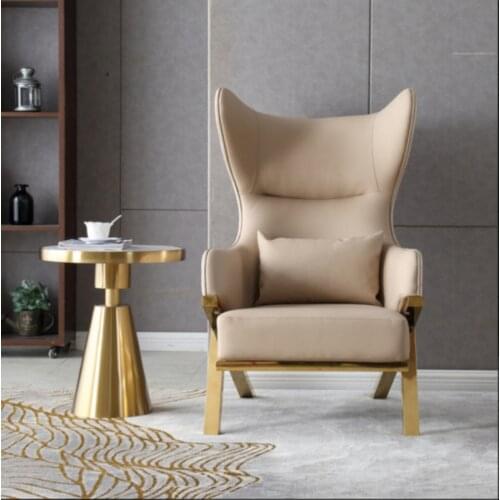 Nordic single person sofa chair living room luxury backrest chair