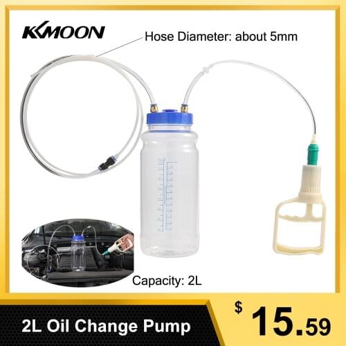 2L Universal Oil Change Artifact Manual Pump Portable Suction Oil Pump Artifact Vacuum Pump Vacuum Pump Maintenance Tool
